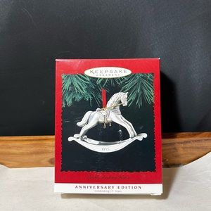 “Pewter Rocking Horse” Hallmark Keepsake Ornament